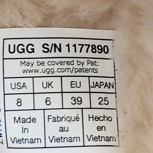 UGG Women size 8 Tazz Plains Slip-ons - Picture 9 of 11